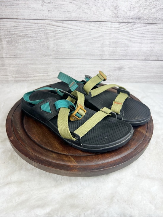 Chaco Shoes - Chaco Lowdown Blue Green Strappy Sandals Women’s Size 9 Outdoor Boho Shoes Beach